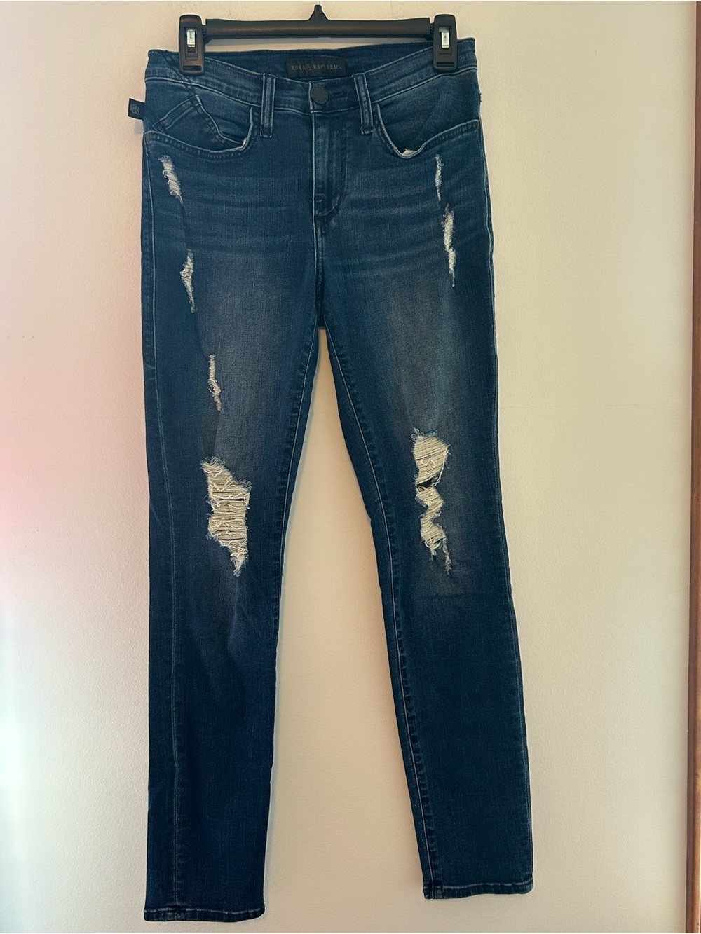 Rock & Republic Women's Indigo High-Rise Jeans